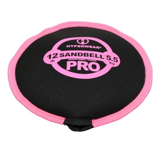 Hyperwear SandBell PRO Workout Sandbag Kettlebell Ships Pre-Filled Sizes 6-70 lbs