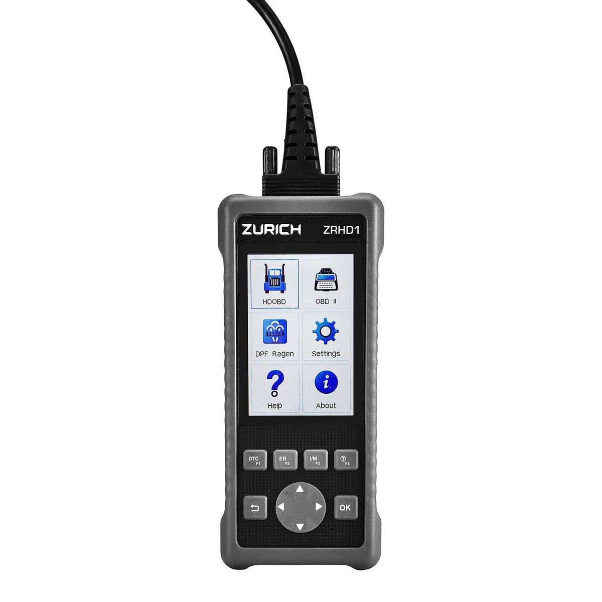 ZURICH Heavy Duty Truck Code Reader with DPF Regen