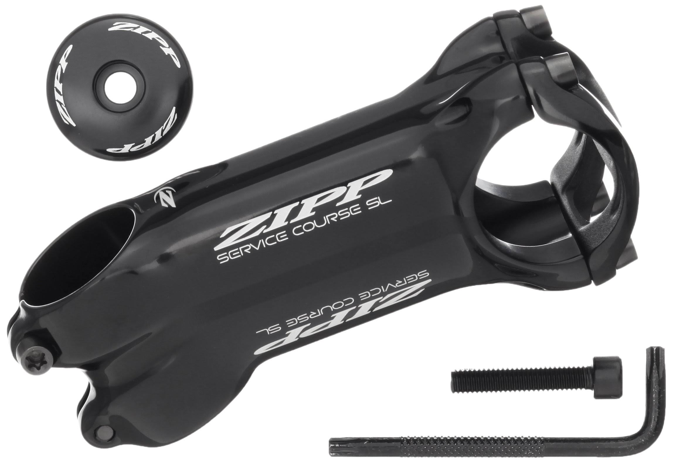 Zipp Stem Service Course SL 17 130mm Polished Black