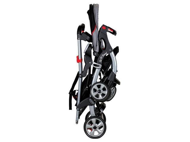 Baby Trend Sit N Stand Platform Canopy Ultra Stroller Travel System w/ Car Seat