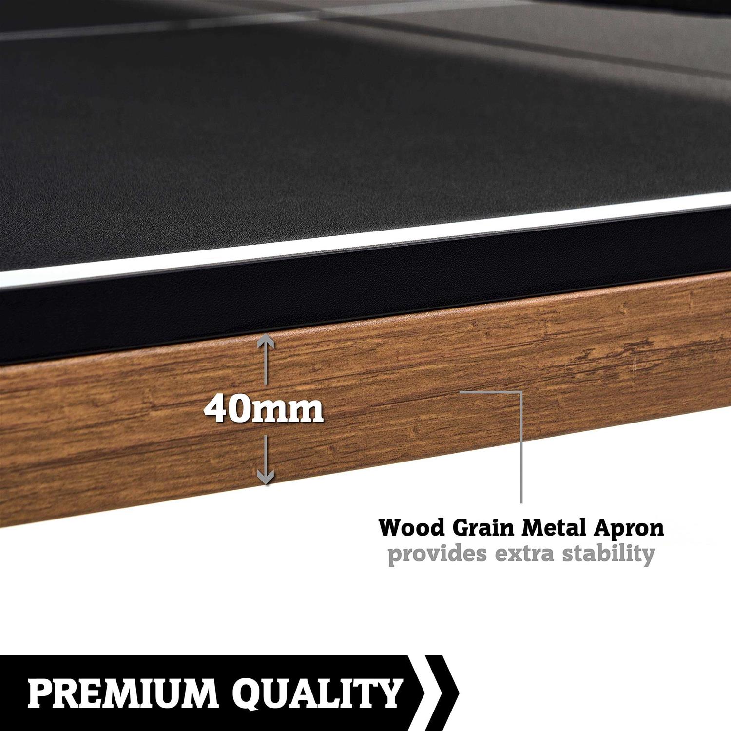 Hall of Games Modern Midcentury Table Tennis Table - Sports Supplies Online Store