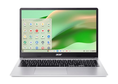 Acer Chromebook 315 Laptop | Intel Celeron N4500 | 15.6" Full HD IPS Display | Intel UHD Graphics | 4GB LPDDR4X | 64GB eMMC | Intel Wi-Fi 6 | DTS