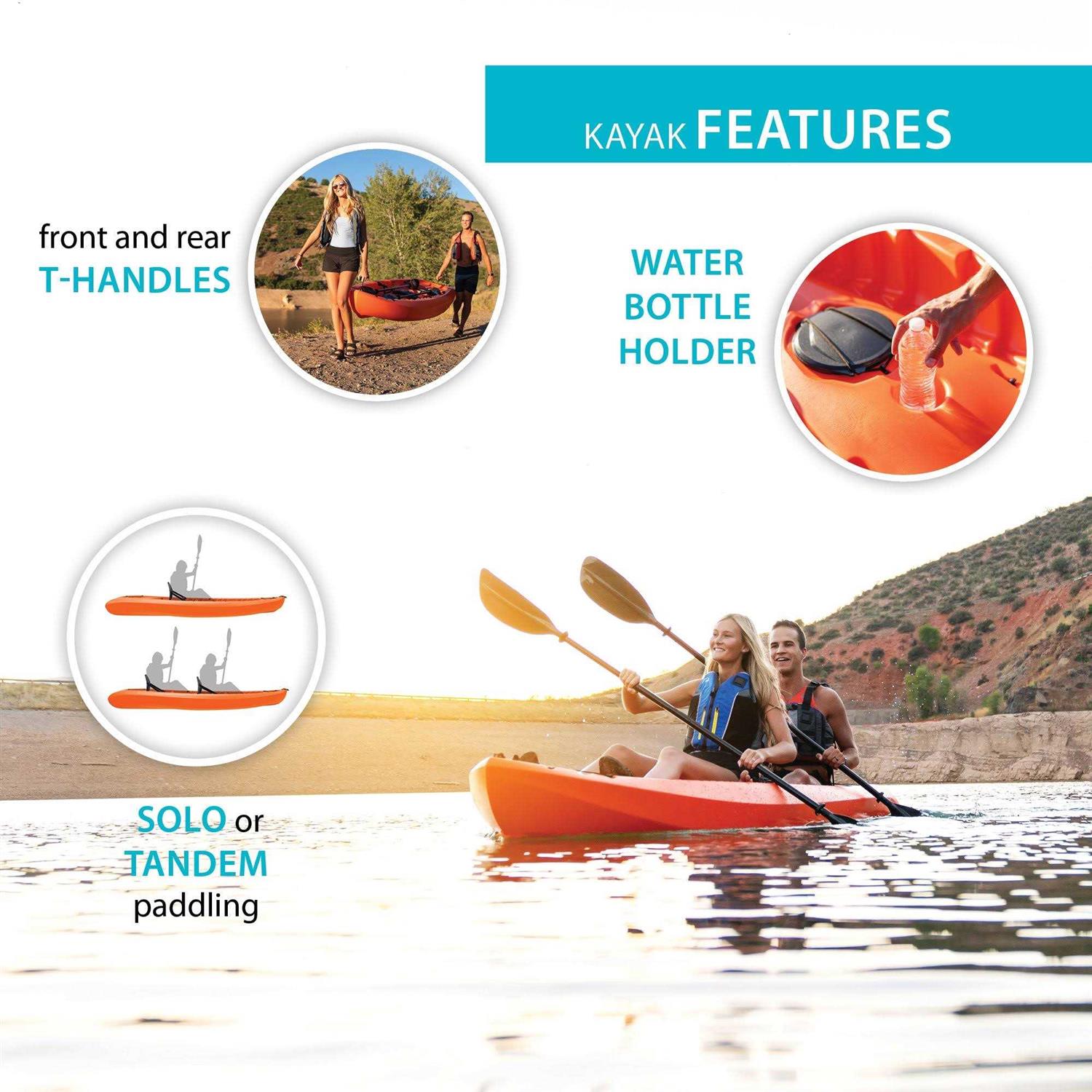 Lifetime Kokanee 106 Tandem Kayak - Sports Supplies Online Store