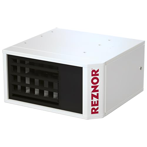 Reznor Model UDX-60 Unit Heater | Natural Gas or Liquid Propane 60,000 BTU | Heat Exchanger, Forced Air/Fan, Direct Spark Ignition