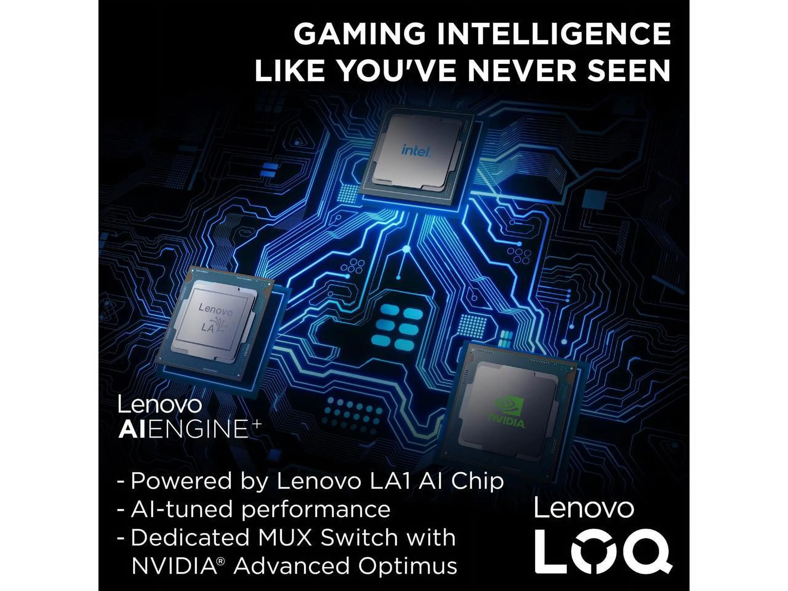 Lenovo LOQ 15IRH8 - 15.6" 144 Hz IPS - Intel Core i5 13th Gen 13420H (2.10GHz) - GeForce RTX 4050 Laptop GPU - 8 GB DDR5 - 512 GB PCIe SSD