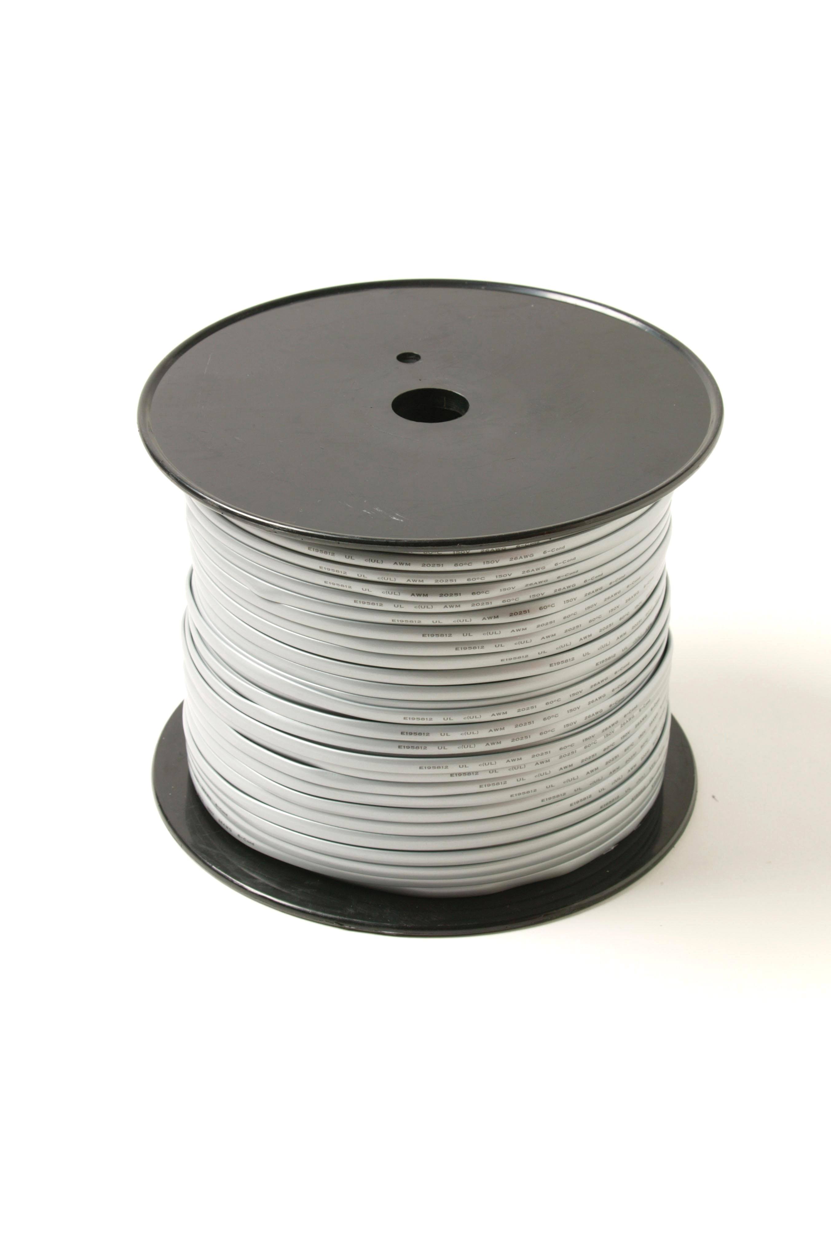 Steren Bulk cable - 1000 ft - Silver