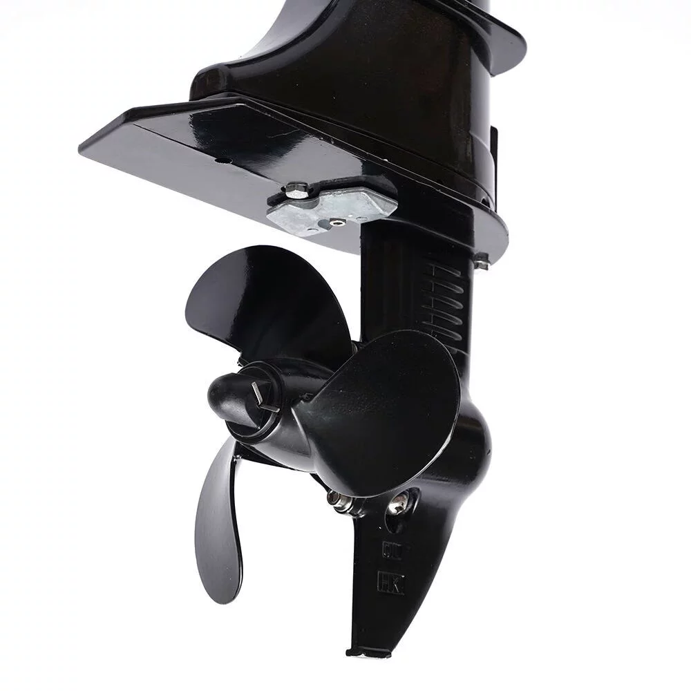 Wuzstar 4-Stroke 7 HP Outboard Motor Fishing Boat Yacht Engine Motor Air Cooling 196CC - Radiant Selections