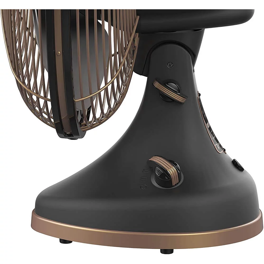 Vornado SILVERSWANGC Silver Swan Alchemy Table Top Oscillating Fan - Gunmetal