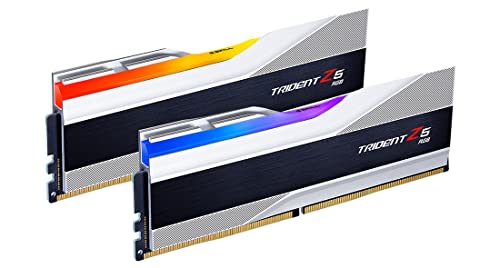 G.SKILL Trident Z5 RGB Series (Intel XMP 3.0) DDR5 RAM 64GB (2x32GB) 6000MT/s CL30-40-40-96 1.40V Desktop Computer Memory UDIMM