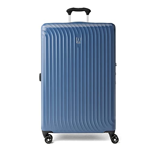 Travelpro Maxlite Air Hardside Expandable Carry on Luggage, 8 Spinner Wheels, Lightweight Hard Shell Polycarbonate Suitcase, Shadow Grey