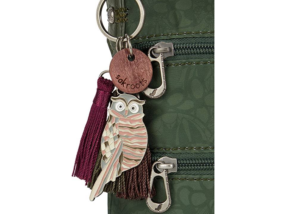Sakroots Eco-Twill Basic Crossbody Bag Olive Spirit Desert