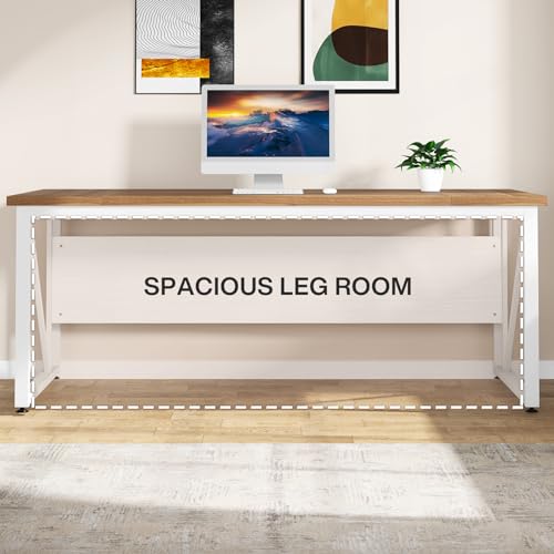 Tribesigns 63 inches Executive Desk and 47" lateral File Cabinet