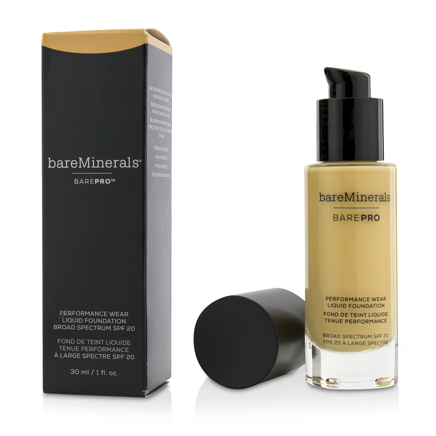BareMinerals BarePro Performance Wear Liquid Foundation SPF20 - # 08 Golden Ivory  30ml/1oz