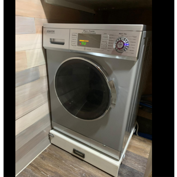 Equator 2020 24&prime;&prime; Combo Washer Dryer White Winterize+Quiet