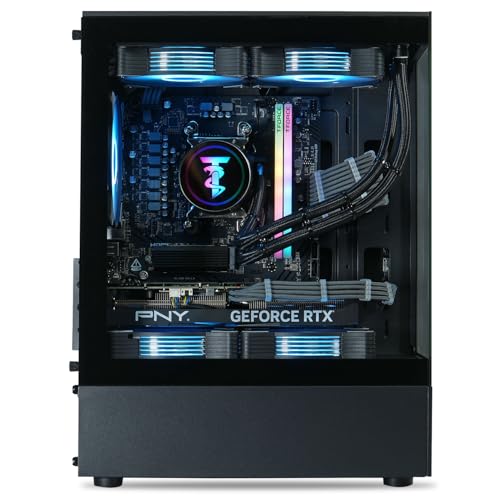 ViprTech Reaper 3.0 Liquid-Cooled PC - AMD Ryzen 7 7700 (5.3Ghz Turbo), RTX 4070 Super 12GB, 32GB DDR5 6400, 2TB NVMe SSD, 800W Gold, VR-Ready