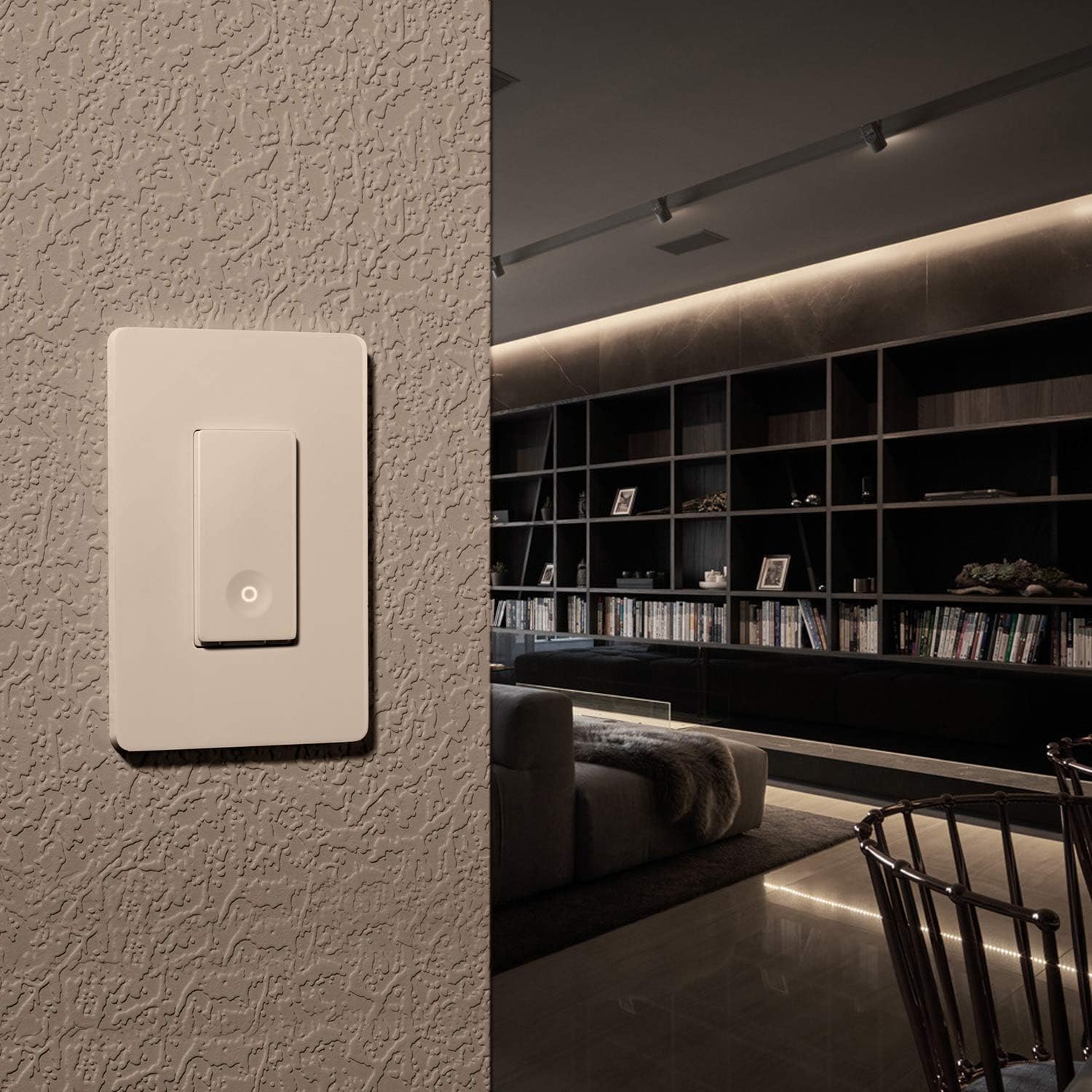 Smart Switch 4 Pack, Treatlife 2.4Ghz Smart Light Switch WiFi Light Switch Single-Pole, Neutral Wire Required, Works with Alexa