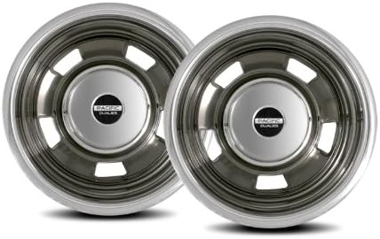 Pacific Dualies 44-1708 Polished 17 Inch 8 Lug Stainless Steel Wheel Simulator Kit for 2003-2019 Dodge Ram 3500 Truck