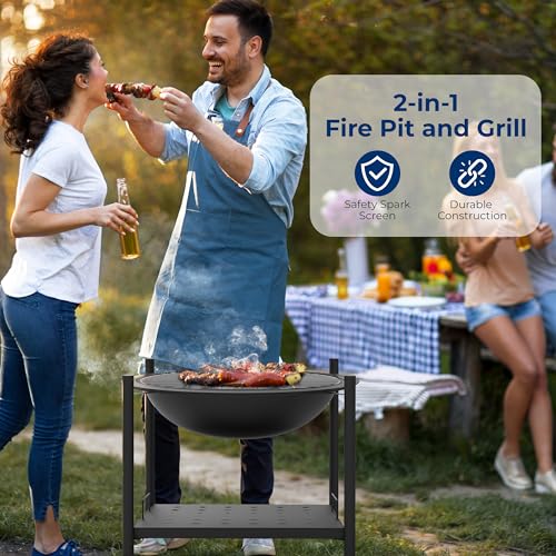 Outdoor Propane Fire Pit Table - CSA/ETL Certified Safe 50