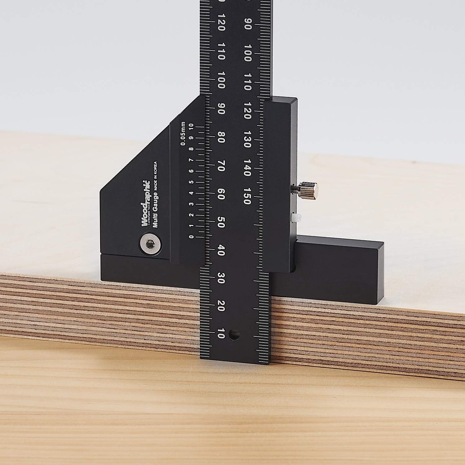 Woodraphic Professional Dual Function Scriber Gauge for Measuring and Marking