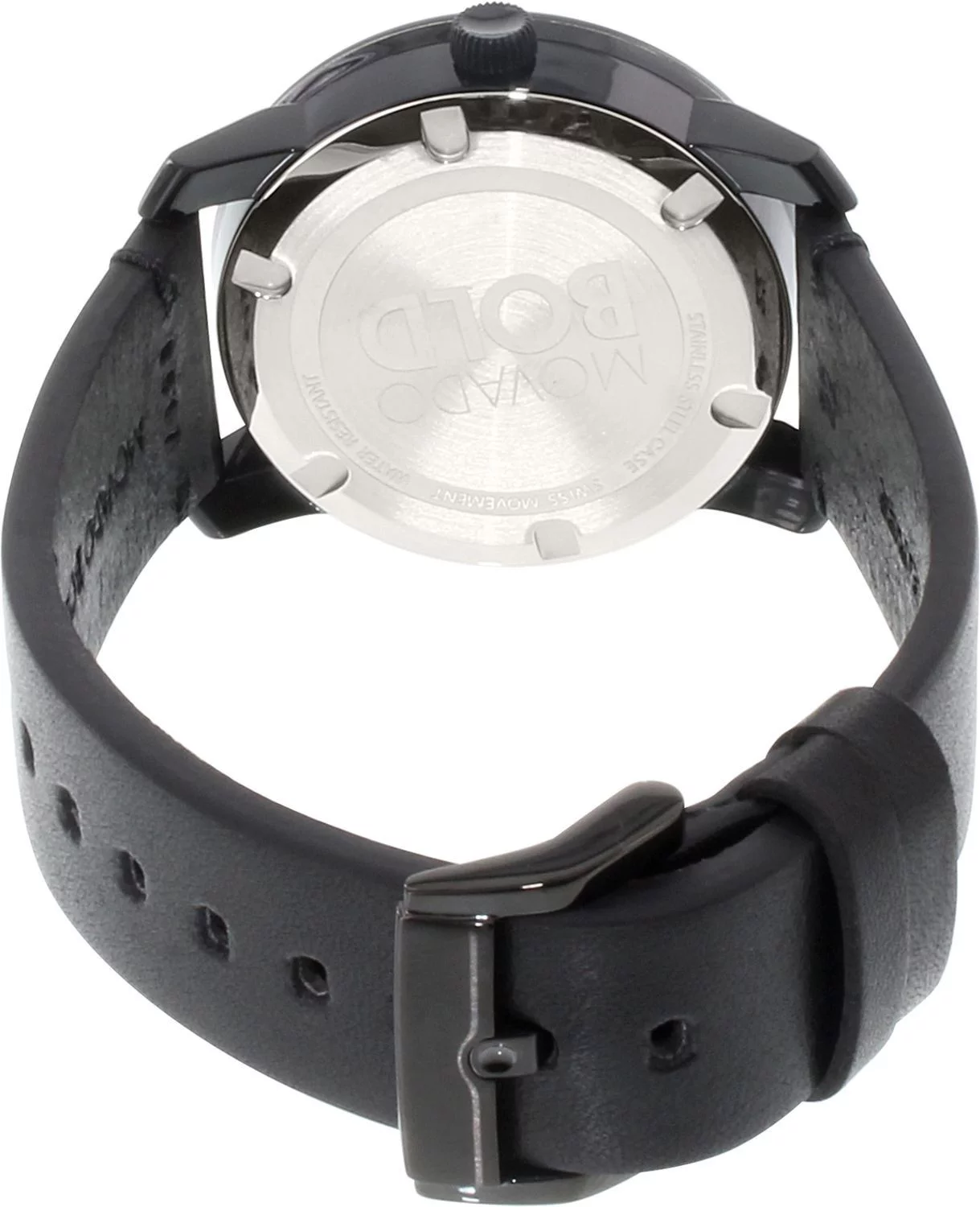 Movado Bold Leather Mens Watch 3600297 - Radiant Selections