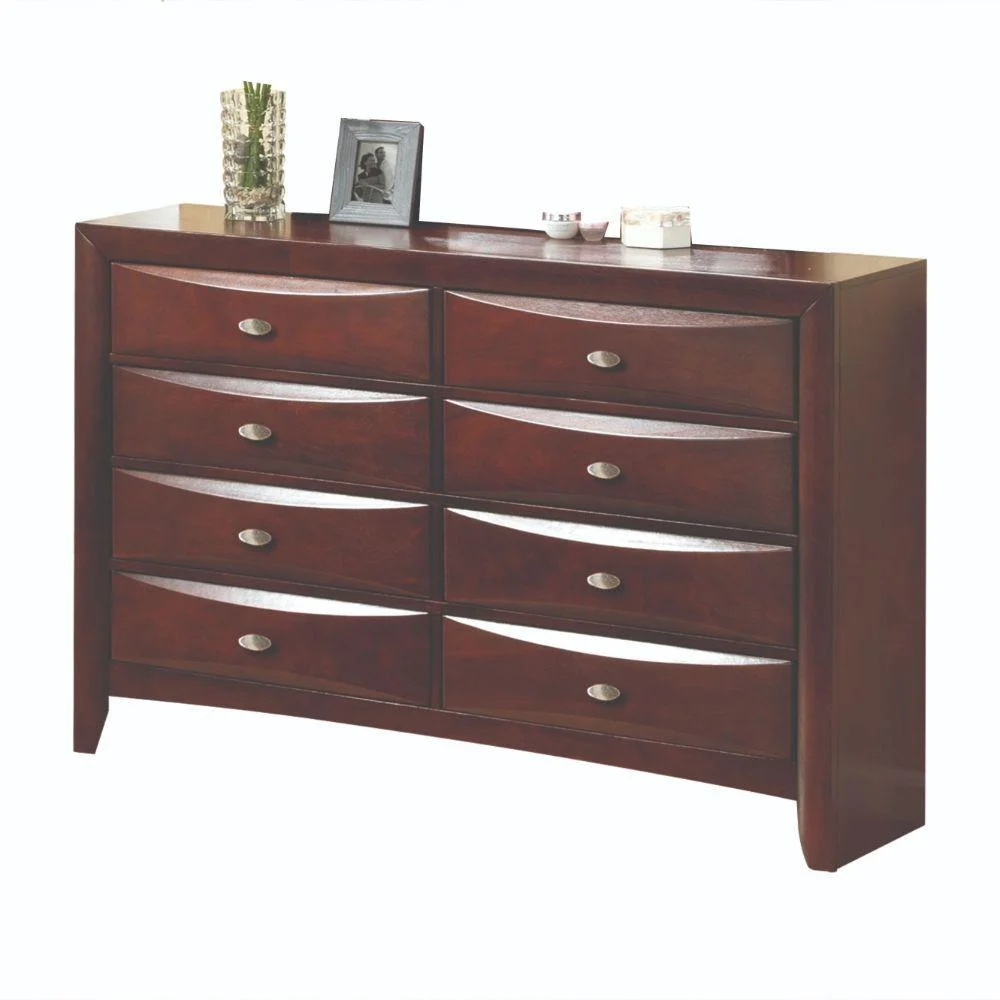 Espresso Wood Eastern King 5PCS Bedroom Set w/Storage Acme Ireland 21596EK-5pcs