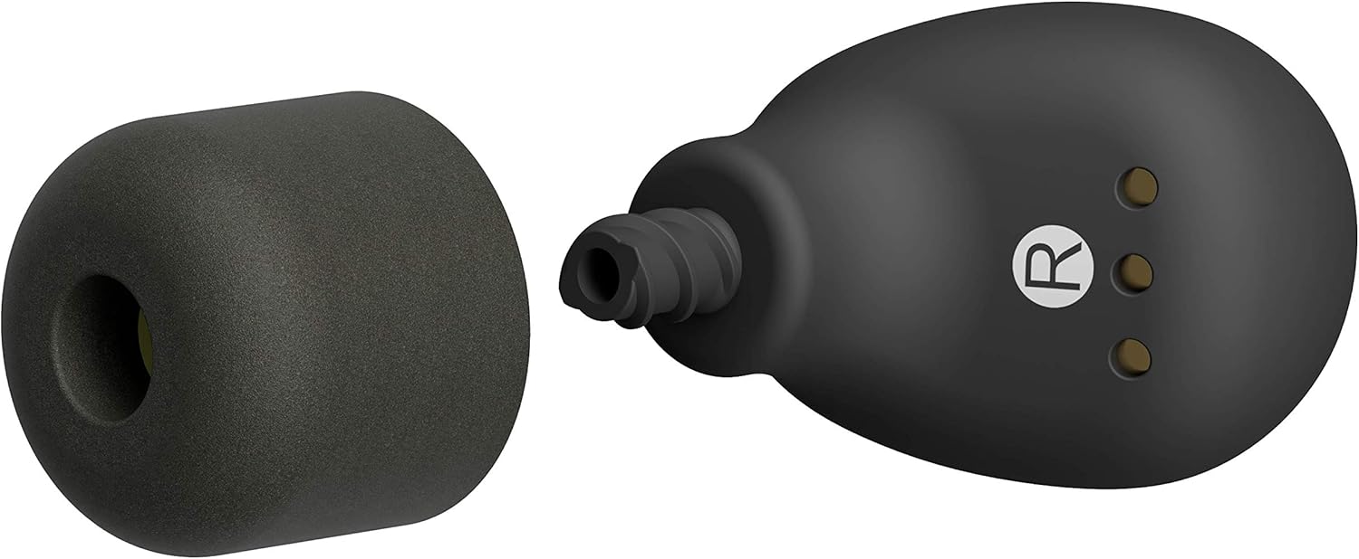 ISOtunes Free True Wireless Earplug Earbuds, 22 dB Noise Reduction Rating, 21 Hour Battery, Noise Cancelling Mic