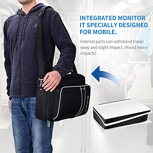 G-STORY 15.6" Inch IPS 4k 60Hz Portable Monitor Gaming Display Integrated with PS5(not Included) 3840×2160 with 2 HDMI Ports,FreeSync