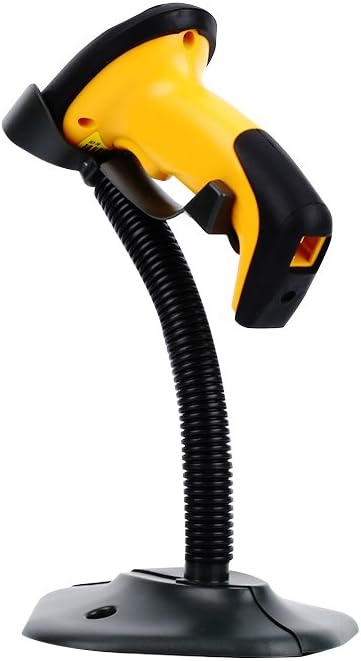 EVAWGIB Warehouse Barcode Scanner 328Feet Transmission Distance USB Cable 1D/2D Automatic QR Code Scanner Handheld Barcode Reader Wried&Wireless