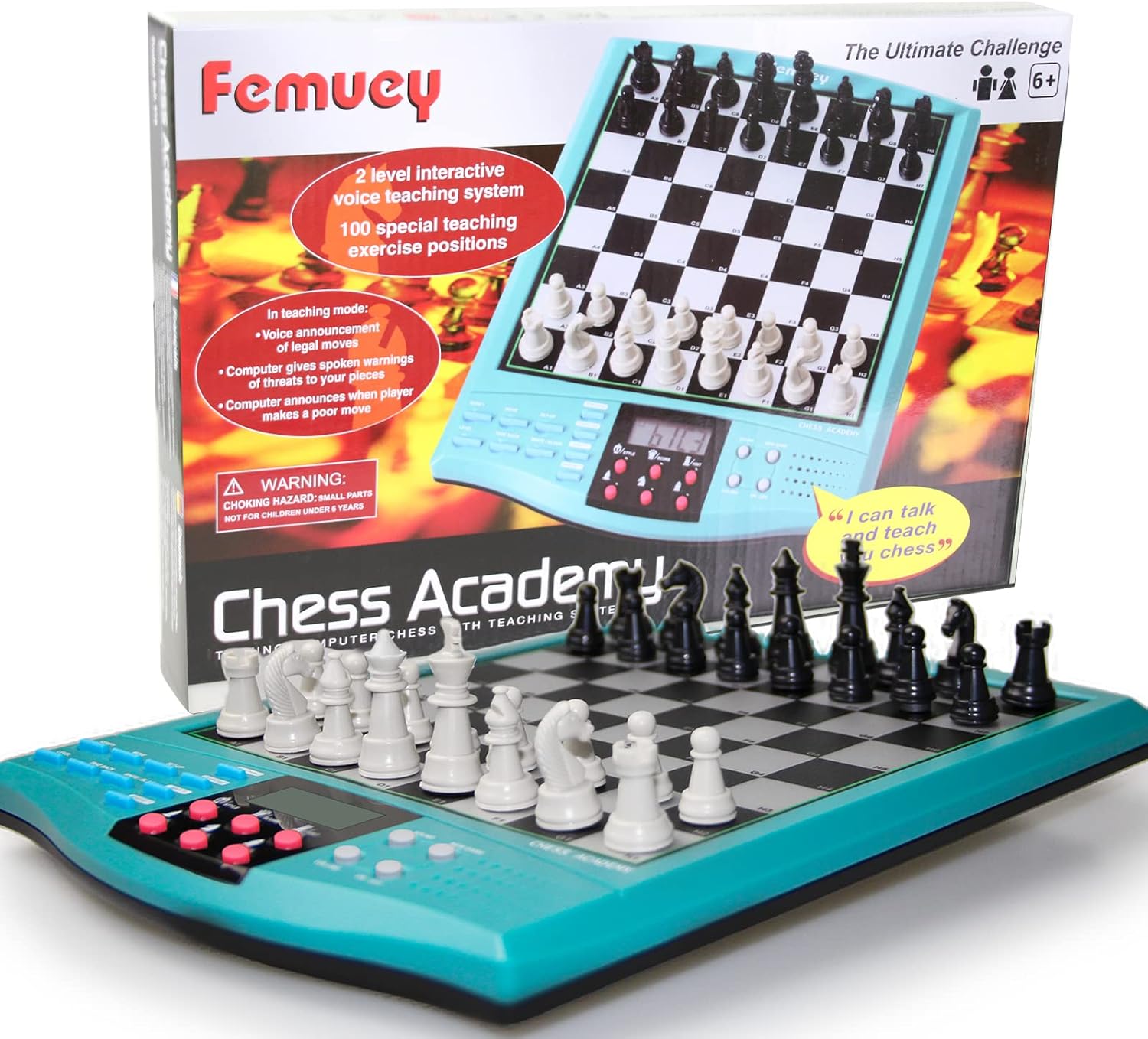 Magnet Chess Sets Board Game,Chess Set Board Game, Electronic Voice Chess Academy Classical Computer Voice Teaching System