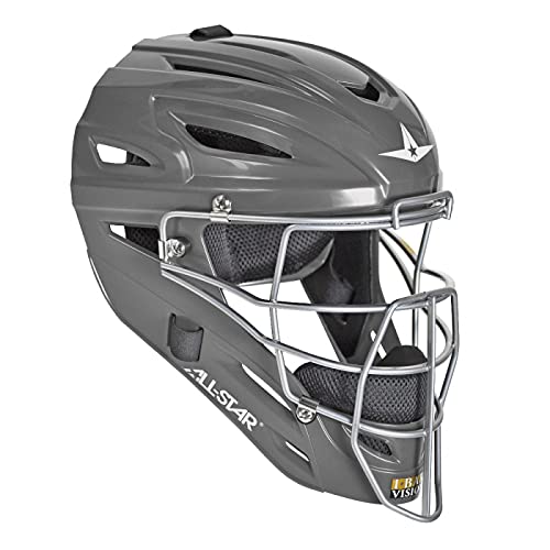 All-Star Catcher’s Gear Kit – Includes Helmet, Chest Protector & Leg Guards – Lightweight, Durable Baseball Protective Set, Meets NOCSAE