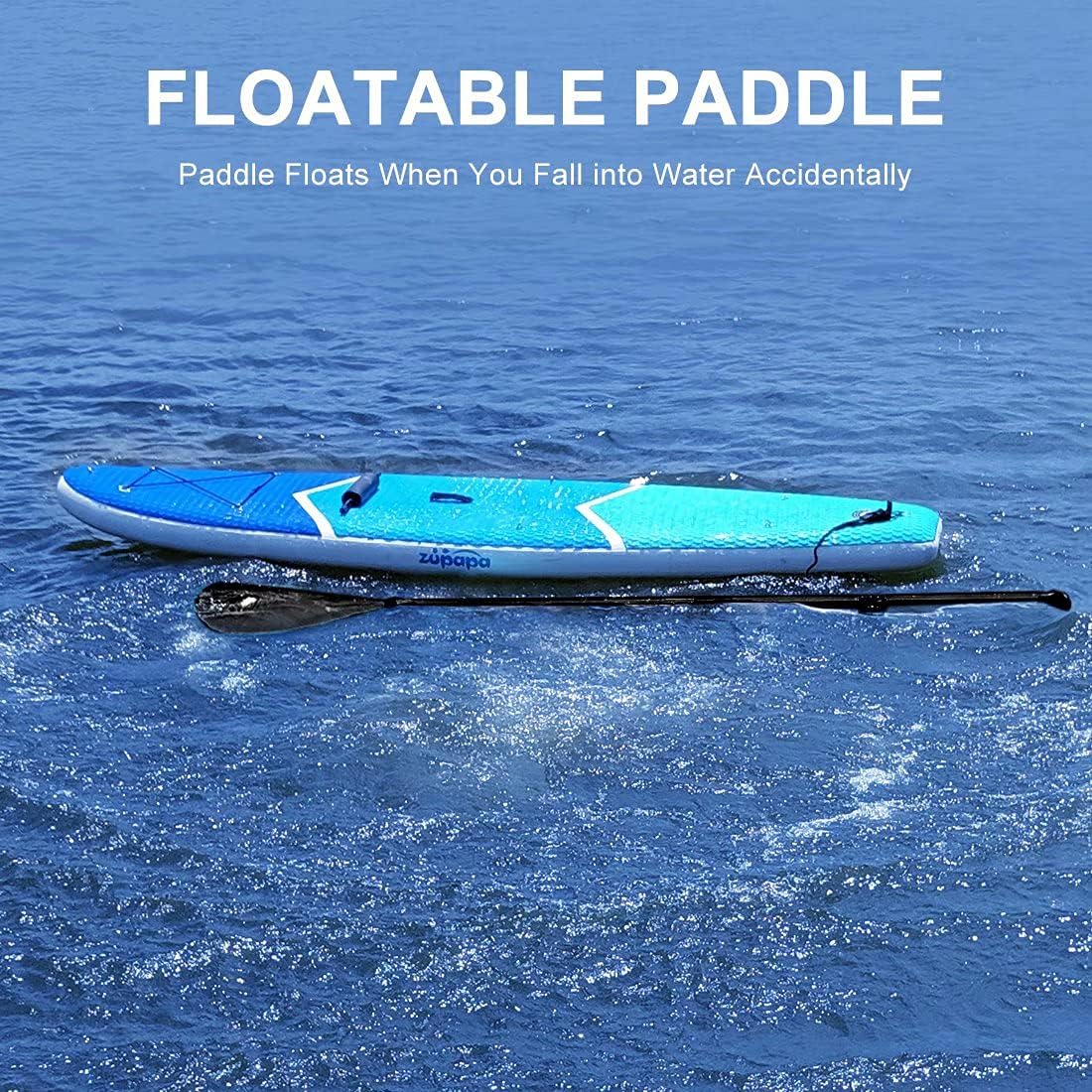 Zupapa Inflatable Paddle Board,10FT Stand Up Paddleboard with SUP Accessories Kayak Seat,Non-Slip Deck,for Adults Kids Dogs,3-Year Warranty Provided