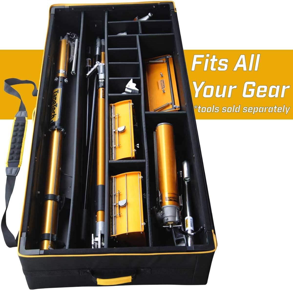 TapeTech Drywall Taping Tool Case, Holds Full Set of Tools &ndash; Light and STRONG!