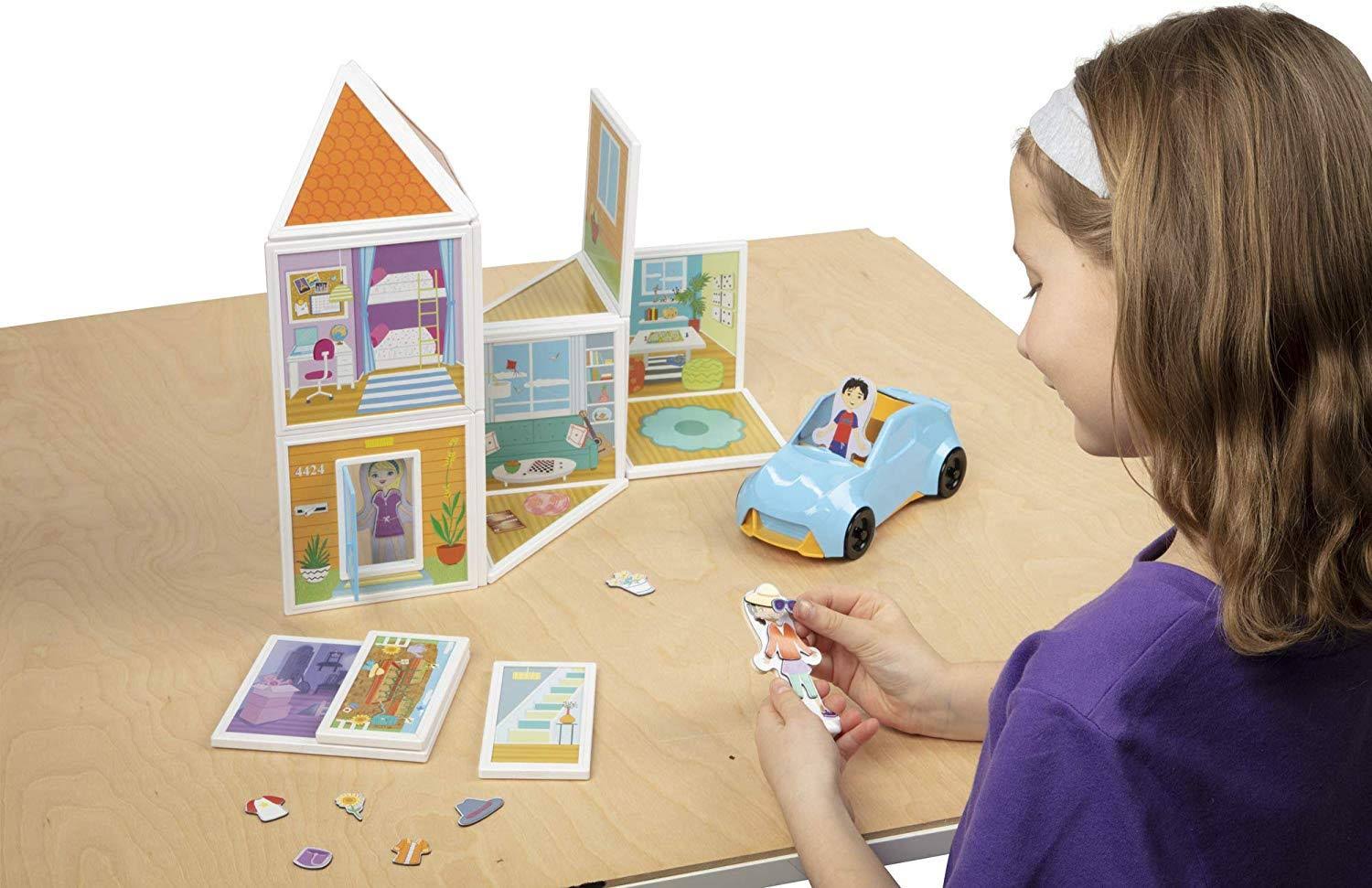 Melissa u0026 Doug - MAGNETivity Magnetic Building Play Set - Our House