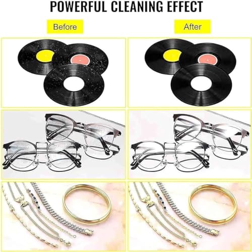 6L 40kHz Ultrasonic Cleaner, Professional Ultrasonic Vinyl Records Cleaning Machine, Dual Frequency Vibration