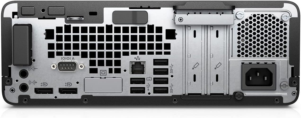 HP 600 G4 SFF Desktop Intel i5-8400 UP to 4.00GHz 16GB DDR4 256GB NVMe SSD + New 1TB SSD Built-in AX210 Wi-Fi 6E BT Dual Monitor Support Wireless