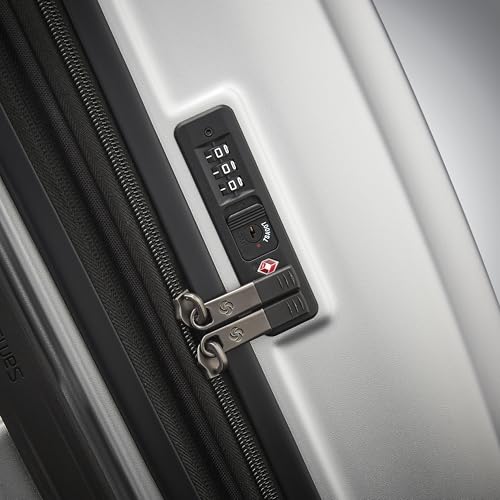 Samsonite Carry-On Pro Front Pocket Hardside Expandable 21-Inch Octiv Luggage: Durable & Impact Resistant, 360° Aero Trac Spinner Wheels