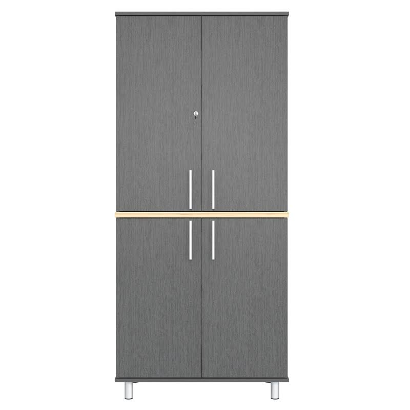Inval Kratos 34-Inch Graphite Grey Garage Cabinet, Gray(Laminate)