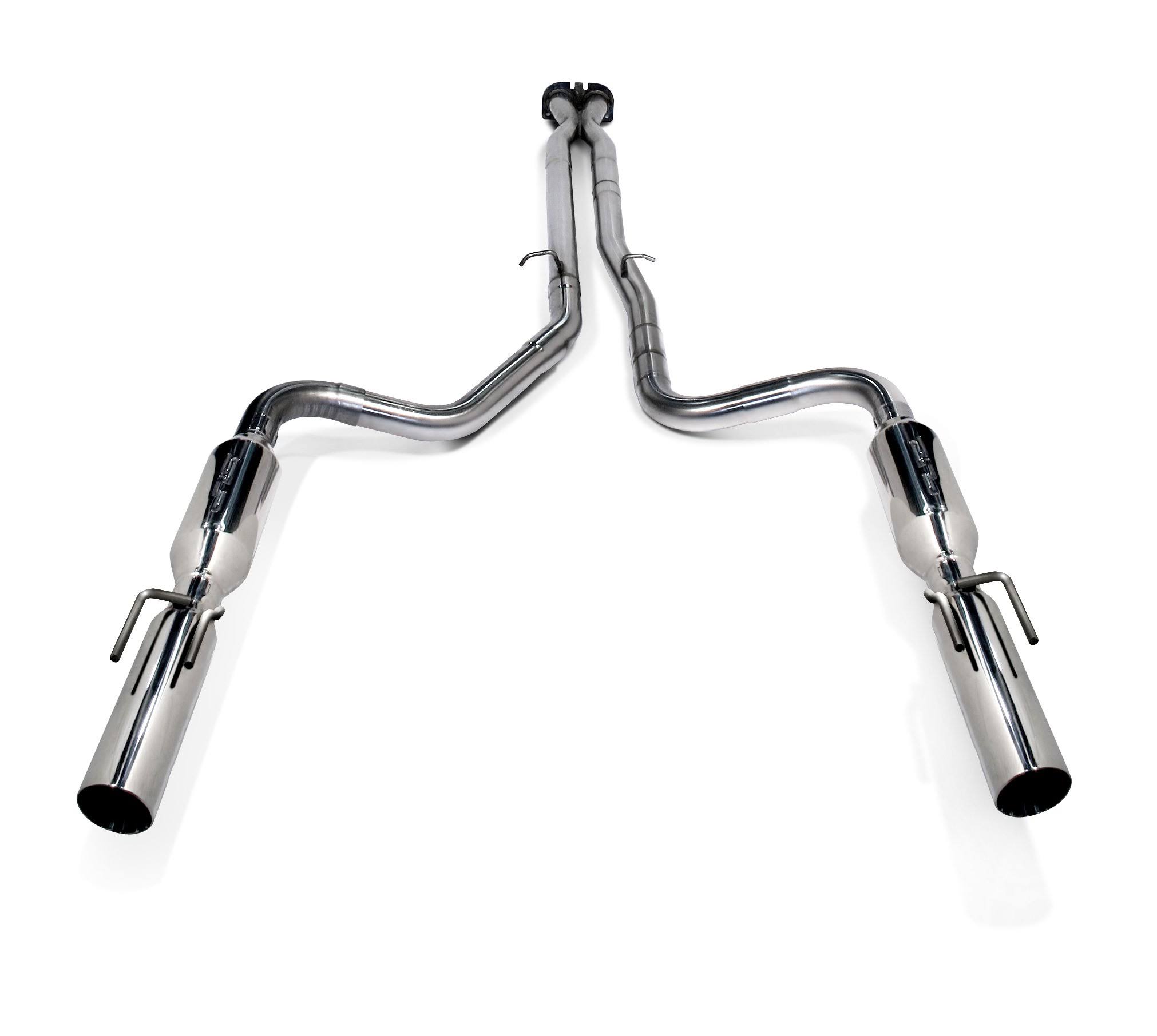 SLP 2005-2006 Pontiac GTO LS2 Loudmouth II Cat-Back Exhaust System W- PowerFlo X-Pipe 31560