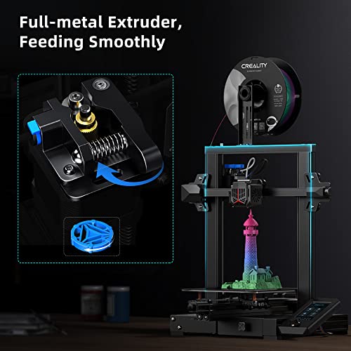 Official Creality Ender 3 V2 Neo 3D Printer with CR Touch Auto Leveling PC Spring Steel Platform Full-Metal Extruder 95% Pre-Installed 3D Printers