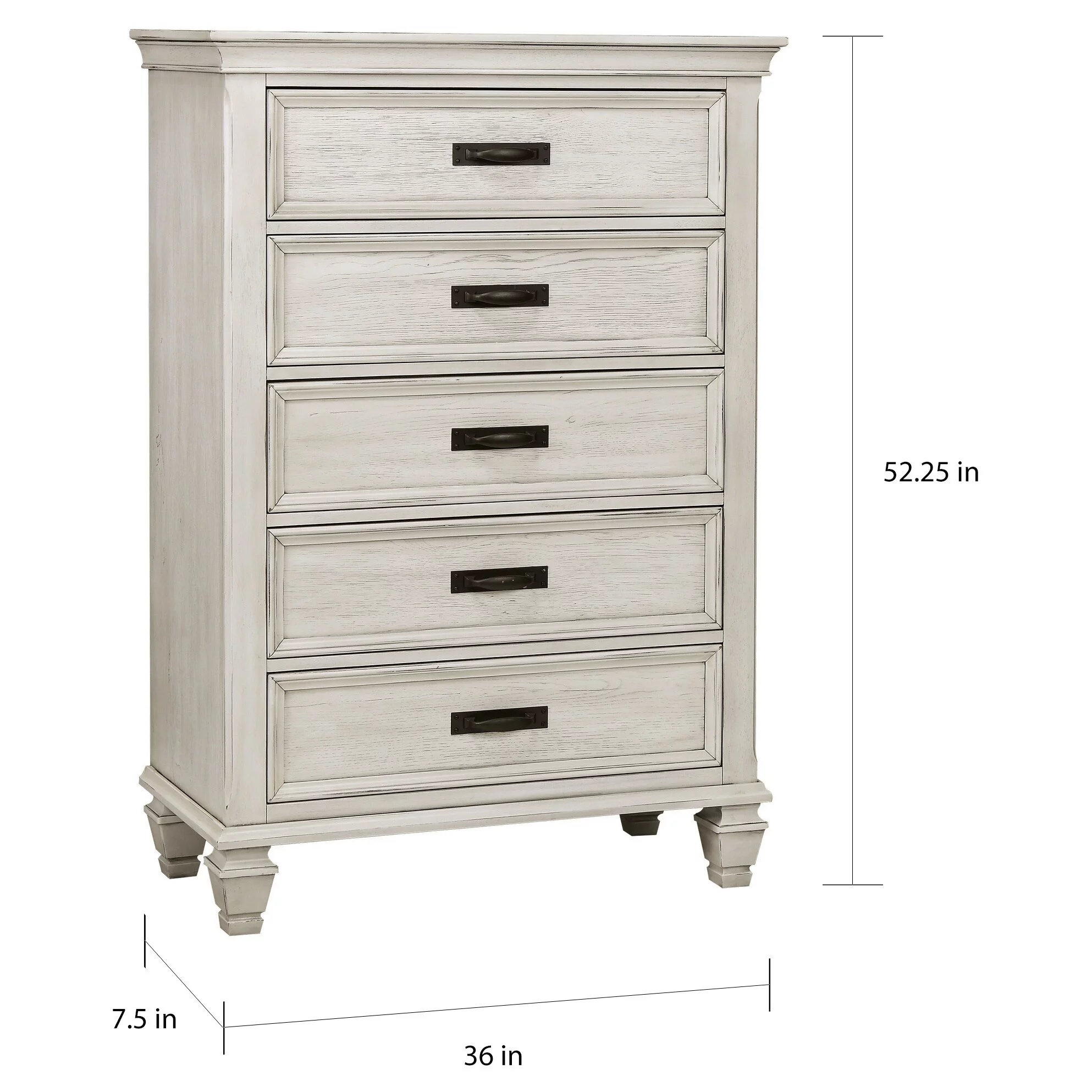 Franco Storage Platform Bedroom Set