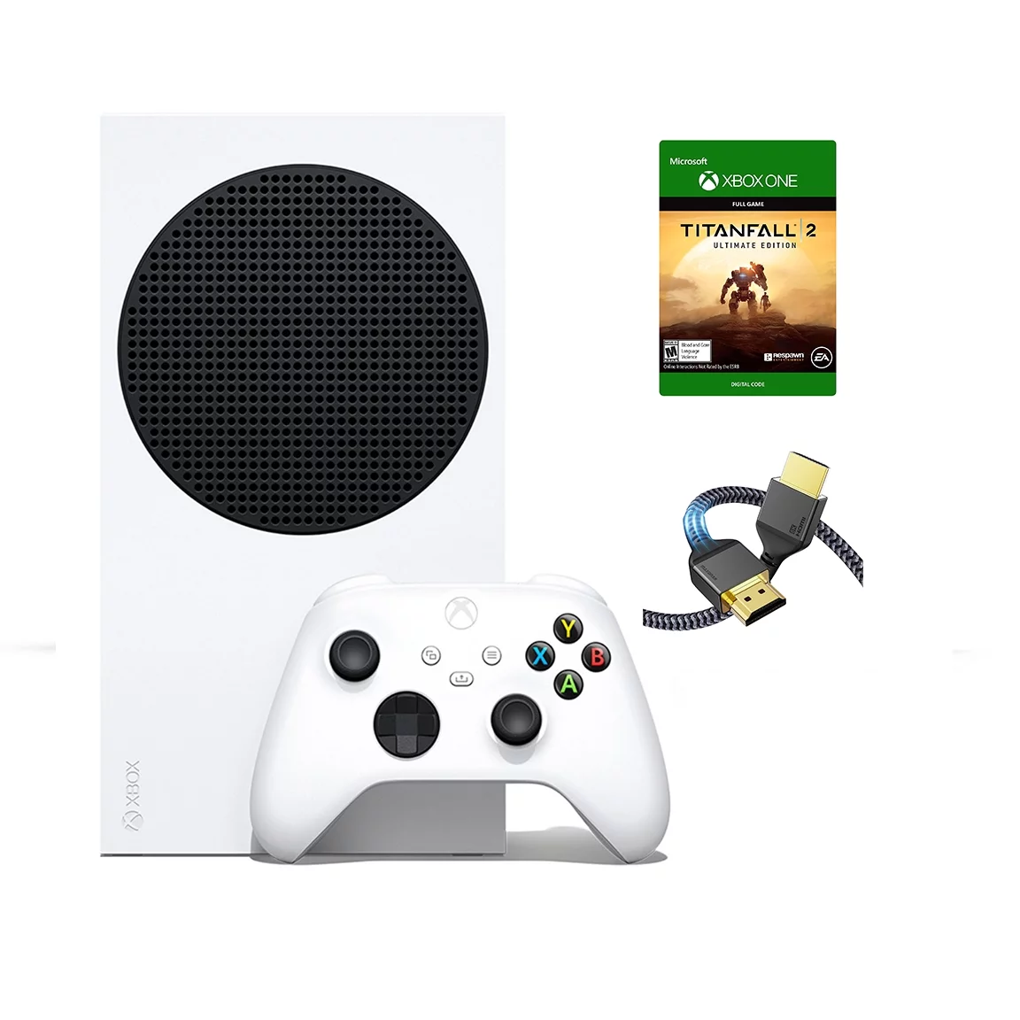2023 Newest Edition-Microsoft Xbox-Series-S 512GB SSD– White Wireless Controller with Titanfall 2: Ultimate Edition Full Game and SUPERE High Speed