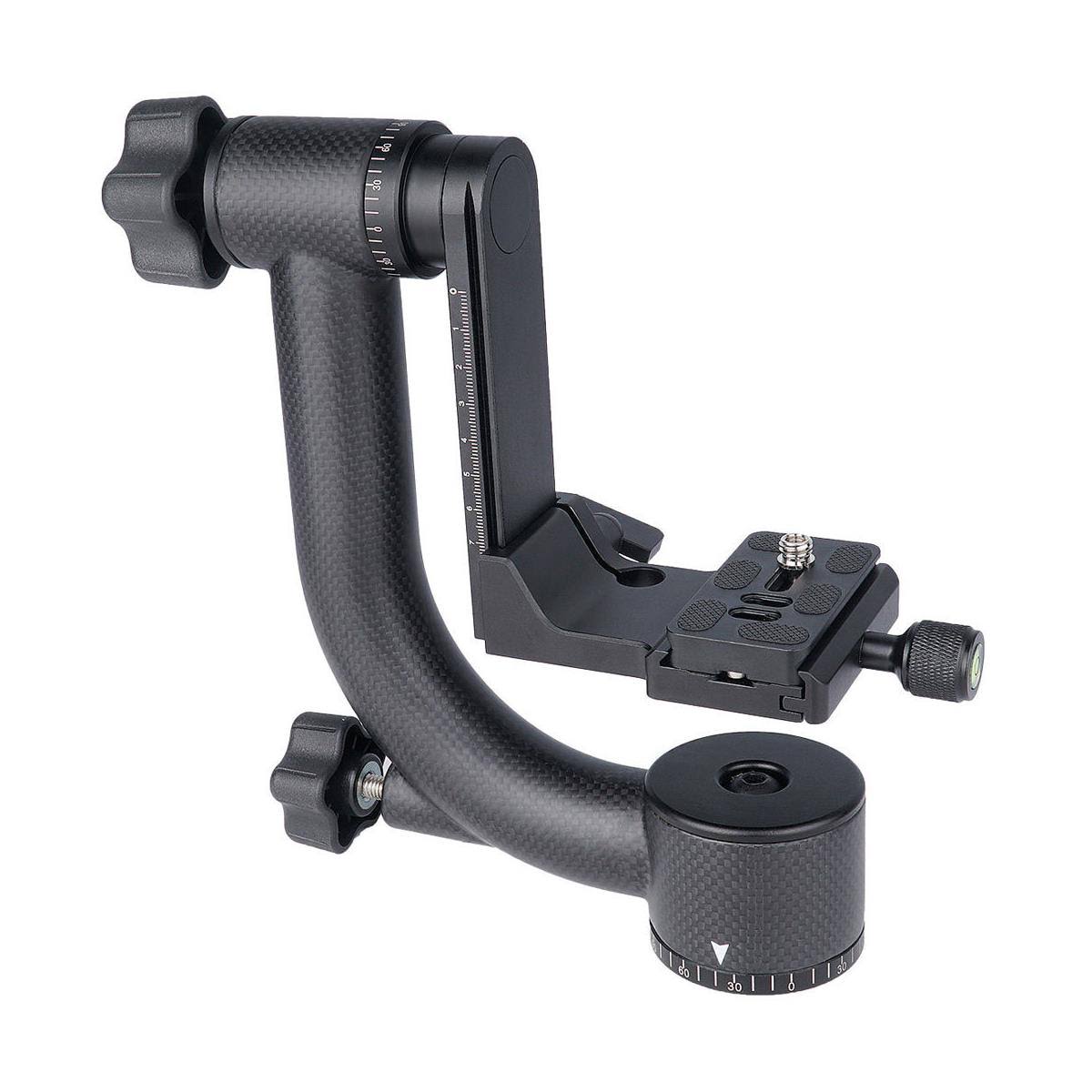 YELANGU A19 Carbon Fiber Dslr Camera Gimbal Tripod Head