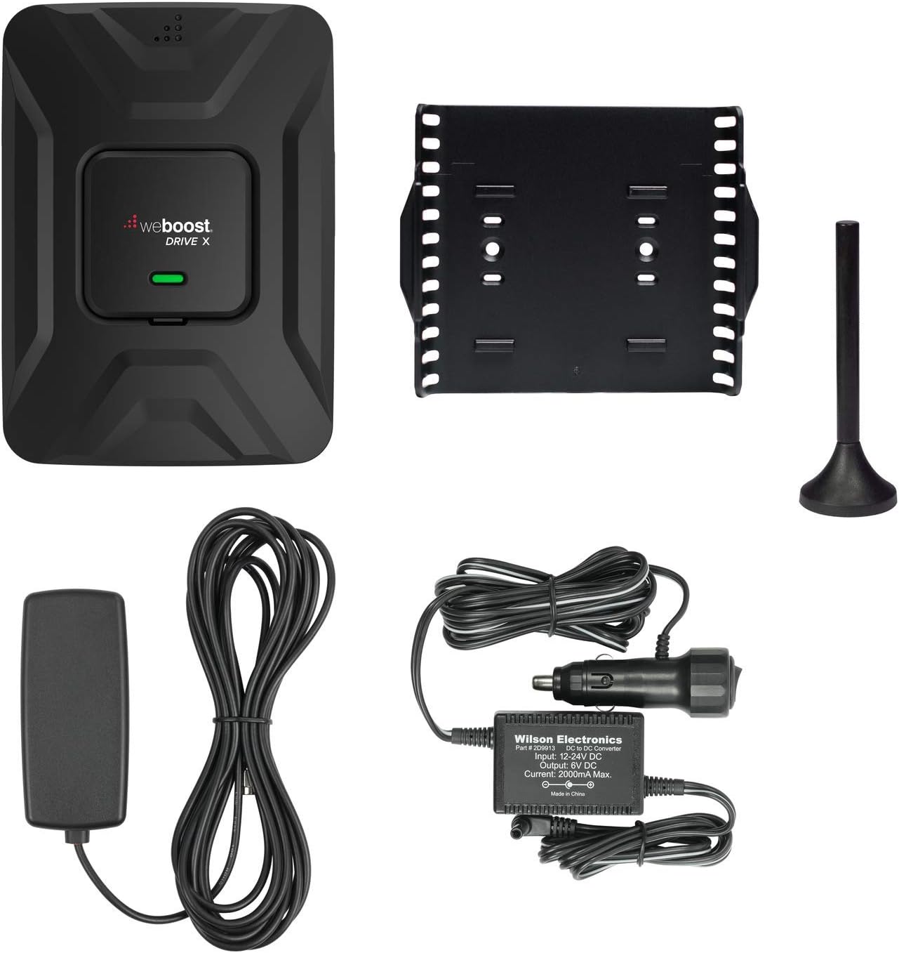 weBoost Drive X (475021R) Factory Refurbished Vehicle Cell Phone Signal Booster | Car, Truck, Van, or SUV | All U.S. Carriers - Verizon, AT&T