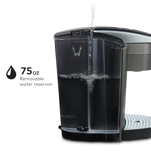 Keurig K-Elite Single Serve K-Cup Pod Coffee Maker, with Strength and Temperature Control, Iced Coffee Capability, 8 to 12oz Brew Size, Programmable