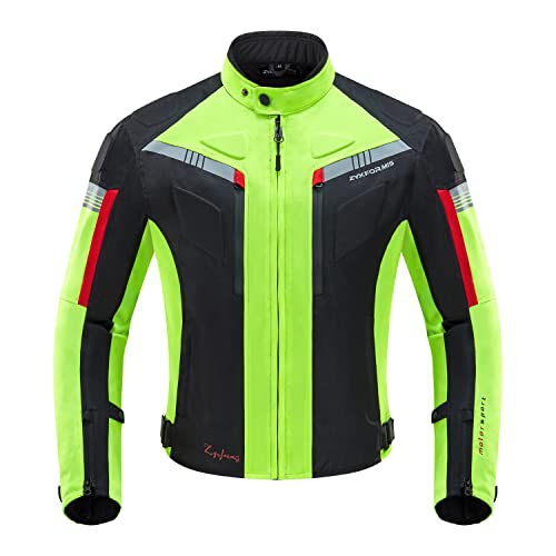 Motorcycle Jacket Motorbike Biker Waterproof Jackets Windproof Full Body Protective Gear Armoured Summer Winter for Men