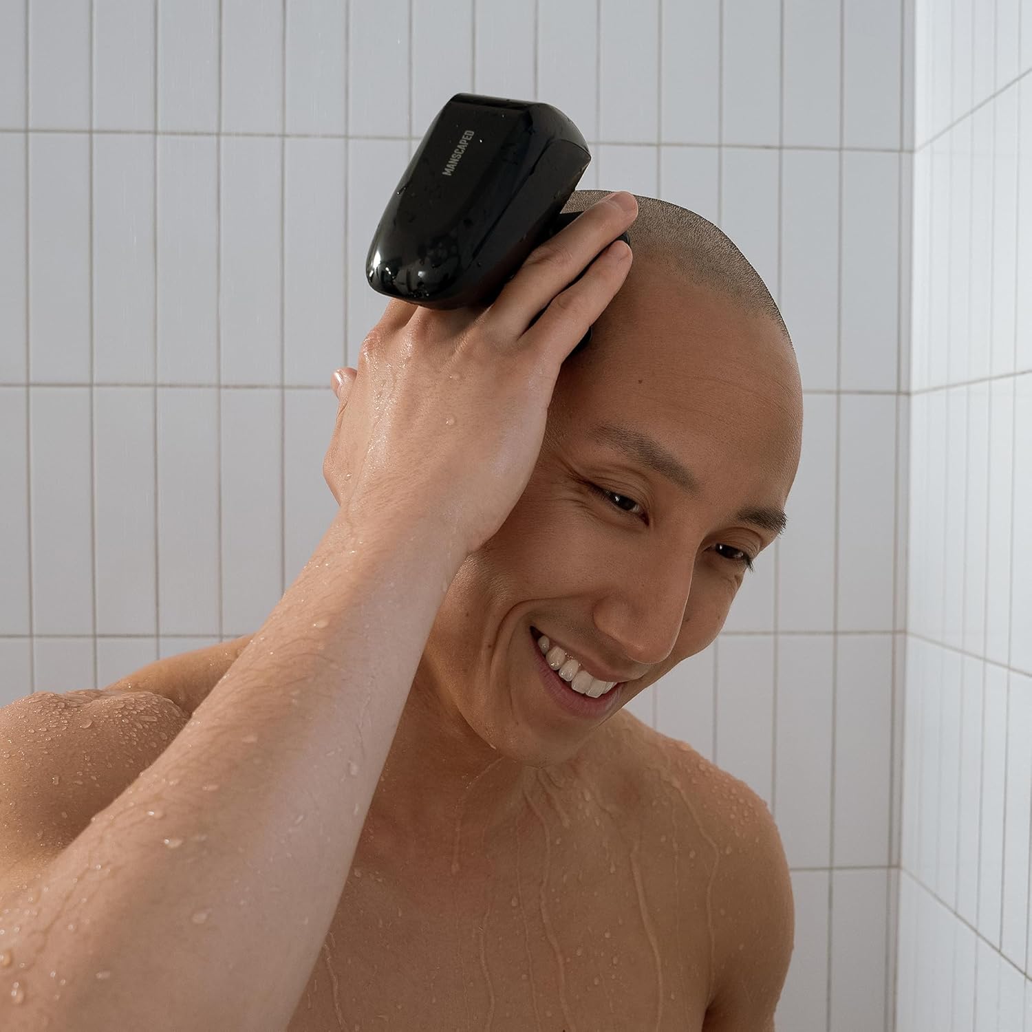 MANSCAPED® The Dome Shaver™ PRO Head Shaver for Bald Men – Five Rotary Blade Design with SkinSafe® & FlexAdjust Technology, Waterproof