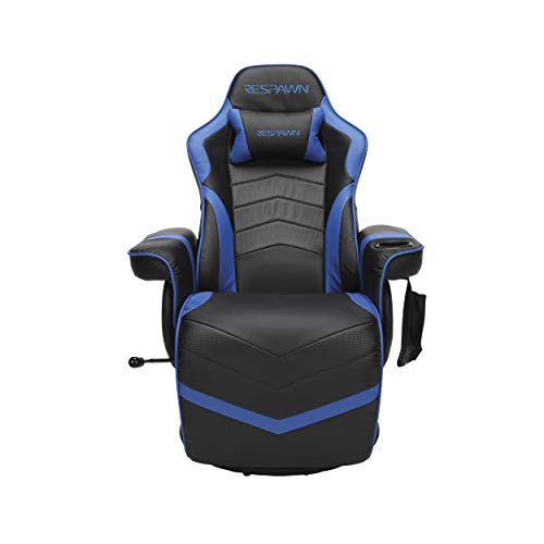 RESPAWN 900 Racing Style Gaming Recliner, Reclining Gaming Chair, in Gray RSP 900 GRY