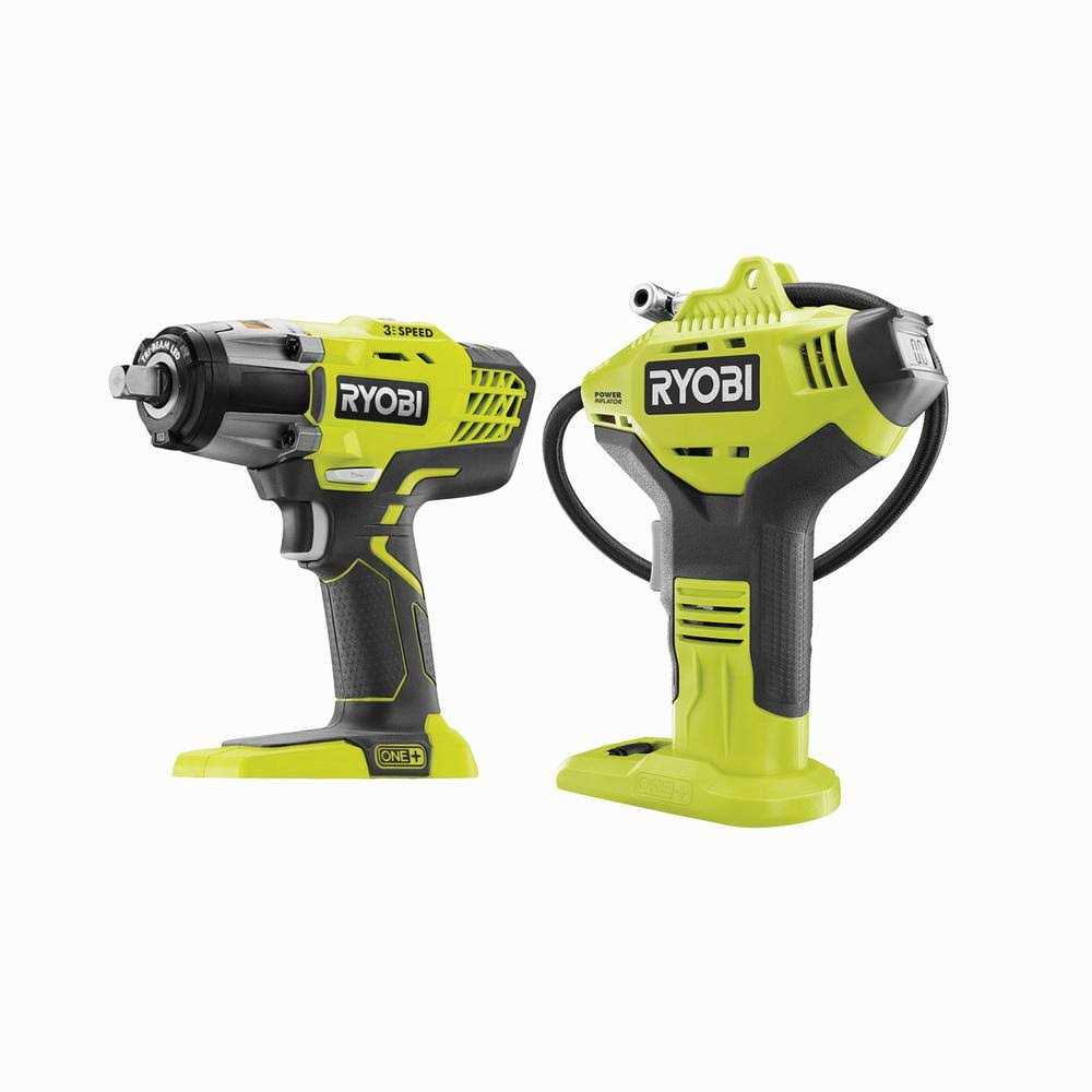 Ryobi P737D 18-Volt ONE+ Cordless High Pressure Inflator with Digital Gauge &amp; 18 - Sports Supplies Online Store