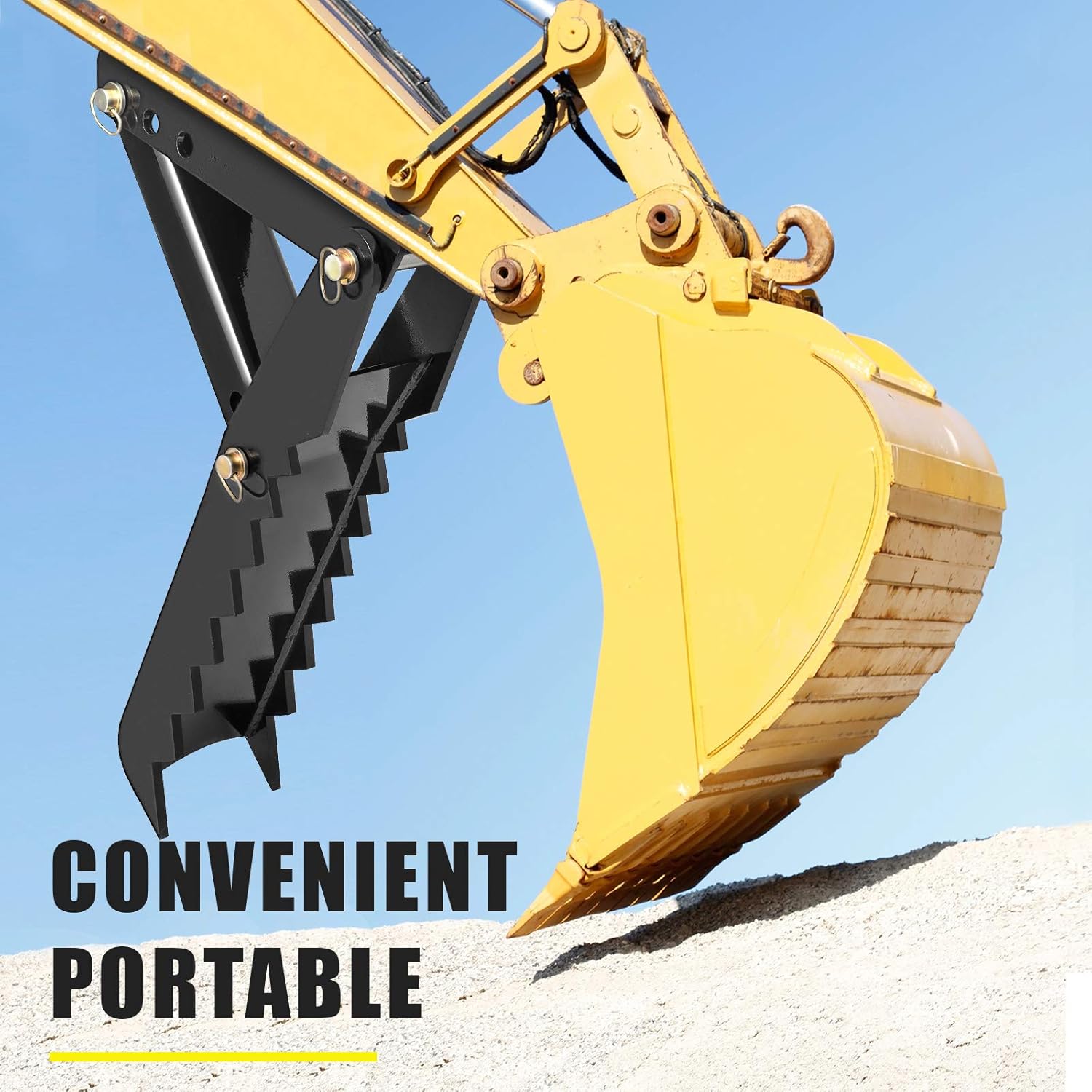 Mophorn 24 Backhoe Thumb, 1/2 Steel Thickness Heavy Duty Excavator Thumb