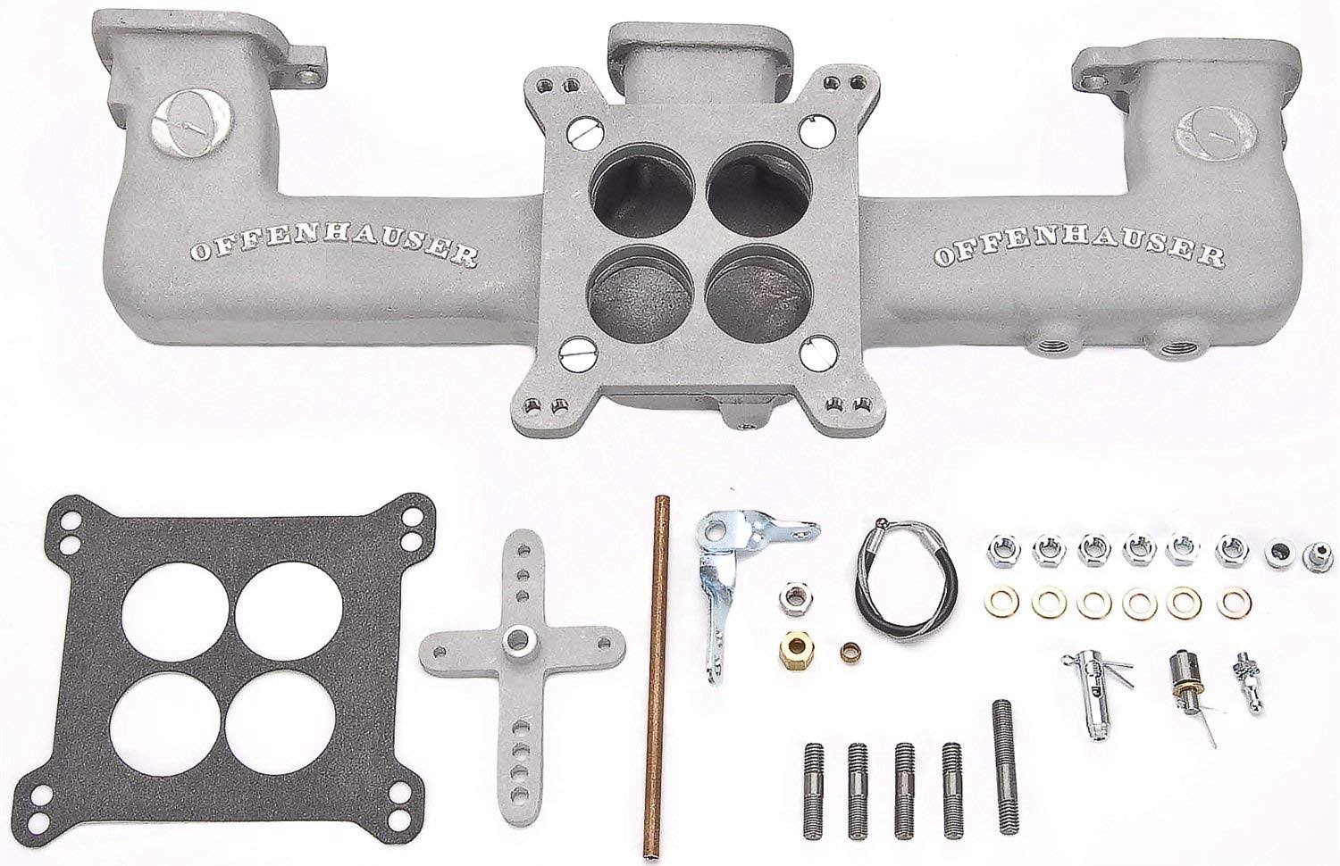 Offenhauser 5416 Quad Carb Intake Manifold Kit